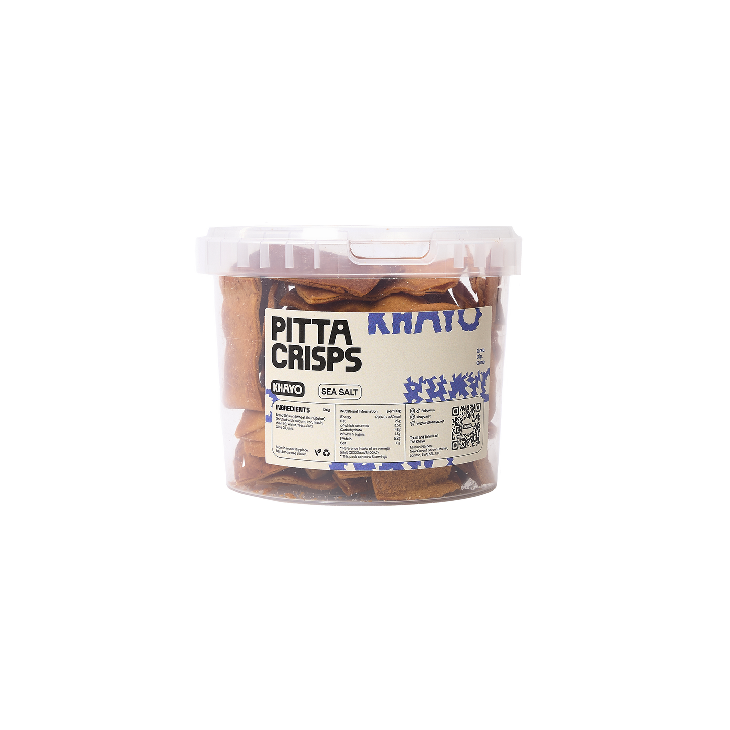 Pitta crisps: Sea salt
